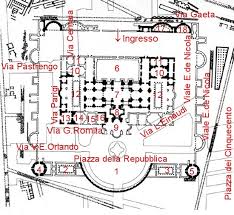 Sorge sull'omonimo colle di roma e si affaccia sull'omonima piazza. Piazza Della Repubblica Romasegreta It
