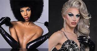 Top models david trulik, paul boche, tidiou m'baye, and tommy marr team up for mango man's spring summer. Rupaul S Drag Race Queens Supermodels Gallery Elle Australia