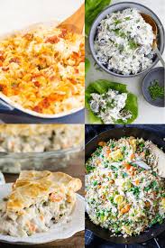Here's a roundup of easy dinner recipes using rotisserie chicken. 30 Leftover Rotisserie Chicken Recipes The Gay Globetrotter