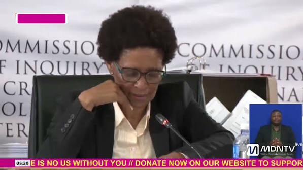 Breaking news , A complaint before the #MadlangaCommission alleges that nine IDAC officers led by senior investigator Suneel Bellochun visited Sergeant Fannie Nkosi in prison on 13 July to press him ...