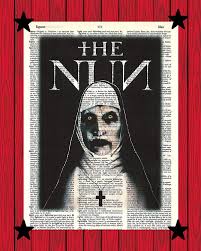 'the nun' is lacking in scares, character development, story or visual pizazz. Amazon Com The Conjuring Horror Movie Poster The Nun Horror Fan Art Valak The Nun Dictionary Art Print 8x10 Posters Prints