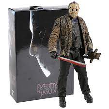 Jason's are very smart, kind and probably have a secret artistic side. Neca Freddy Vs Jason Jason Voorhees Pvc Action Figure Sammeln Modell Spielzeug Action Figures Aliexpress