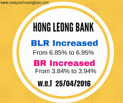 Hong Leong Bank Blr Br Increased The Best Malaysia Housing Loan