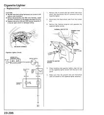 1988 honda crx wiring diagrams (online repair manuals) more stores. Wiring Diagram For Cigarette Lighter Honda Tech Honda Forum Discussion