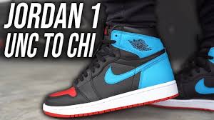 Air Jordan 1 Retro High Unc To Chi Cd0461 046 In 2020 Nike Shoes Blue Nike Sneakers Women Nike Shoes Women