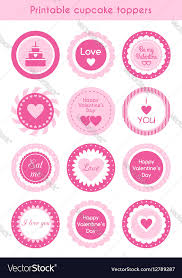 All toppers are 2 inch circles and feature designs related to various holidays, animals, and other themes. Printable Wedding Anniversary Cake Toppers