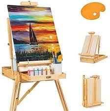 Amazon Com Best Choice Products Portable Wooden Folding French Easel Adjustable Sketch Box Tripod W Drawer Pallet Handle Arts C Art Easel Sketch Box Easel