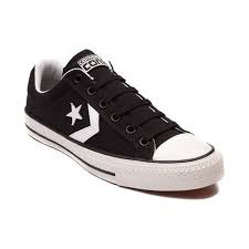 Black And White Chucks Mens Converse Star Player Pro Sneaker Black White Journeys Shoes Converse Star Player Converse Converse Men