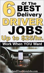6 Highest Paying Delivery Driver Jobs Near Me Hiring In 2021 Driver Job Delivery Driver Jobs Delivery Driver