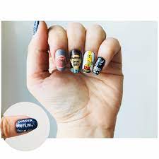 The Office Nail Art Office Nails Cute Acrylic Nails Nail Designs