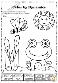 Pin By Andreia Mazur On Educacao Infantil In 2020 Spring Music Activities Coloring Pages Spring Colors