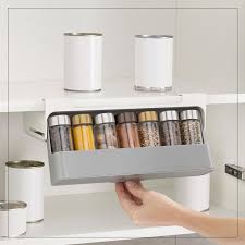 Search for shelf with us. 1pc Kitchen Storage Rack Under Shelf Spice Organizer Self Adhesive Under Desk Drawer Hidden Storage Makeup Self Holder Tools Best Promo Dbc1fd Goteborgsaventyrscenter
