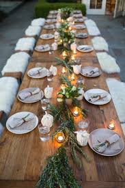 Autumn Entertaining A Rosemary Inspired Dinner The Decor Rip Tan Rustic Wedding Table Wedding Table Christmas Table Settings