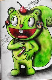 Happy Tree Friends - Nutty Art By Gysmoodog On Deviantart