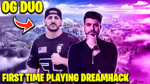 If you play fortnite on pc and can get a duo over to spain by mid december if you have the money, the drive and the grind to grow your fortnite career and turn pro, dreamhack is a great place to showcase your skills and get your. Nickmercs First Time Playing Dreamhack With His Og Duo Sypherpk Fortnite Dreamhack Nae Youtube