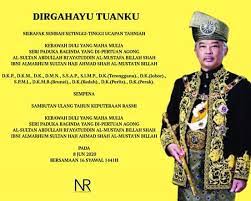 Hari pertabalan duli yang maha mulia paduka seri sultan perak ke 35. Perikatan Nasional Supporters Photos Facebook
