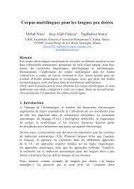 Allemand, anglais langues prises en charge à l'heure actuelle : 2xml The First Step Of Conversion Download Scientific Diagram