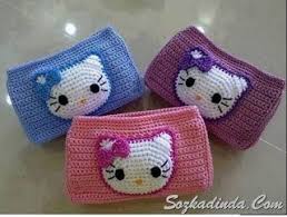Hello Kity Orgu Cuzdan Yapimi Modelleri Hello Kitty Orgu Tig Isleri