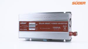 A solar inverter controls the power flow in your solar system and it's an important part of it. Suoer Digital Display Car Solar Power Inverter Price 1000w 12v 220v Inverter Buy 12v 220v Inverter Power Inverter 1000w Inverter 1000w 12v 220v Product On Alibaba Com