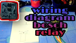 How to install fog lights on your car. Bosch Relay Wiring Diagram Relay For Horn And Mdl Fog Light Youtube