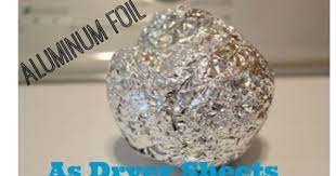 Quick Tip Use Aluminum Foil As Dryer Sheets Southern Savers Aluminum Foil Cleaning Hacks Household Hacks