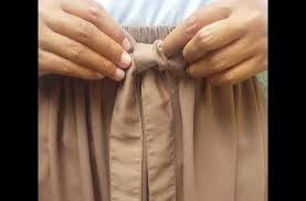 Cara Membuat Pita Di Baju Bawahan Gamis Dll Youtube Pita Cara Bikins