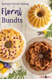 Floral Bundt Cakes Savoury Cake Summer Baking Baking