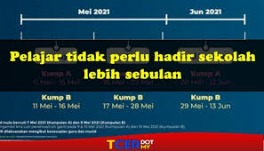 Program cuti sekolah, bukit mertajam. Pelajar Tidak Perlu Hadir Sekolah Lebih Sebulan Tcer My