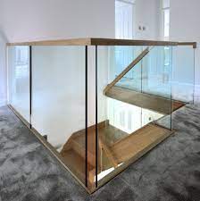 Amazing Sleek Modern Glass Railing Stair Design Ideas 19 Read More Glass Stair Balustrade Staircase Contemporary Staircase Design