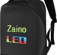 Zaino A LED Bluetooth Impermeabile, Display A LED Intelligente  Programmabile, Graffiti fai da te e Controllo App, Zaino per Laptop da 14  Pollici ...