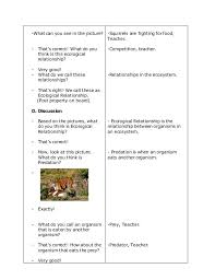 Ecology Lesson Plan Ecology Lesson Plans Ecology Lessons Science Lesson Plans Elementary