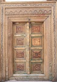 Vintage Hand Carved Wooden Door From Badia Design Inc Wooden Doors Hand Carved Carved Doors