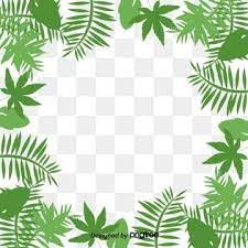 Simple Fresh Tropical Palm Leaf Border Originality Leaf Palm Leaf Border Png Transparent Clipart Image And Psd File For Free Download Leaf Border Paint Vector Hand Painted