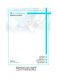 Use them in commercial designs under lifetime, perpetual & worldwide rights. 8 Free Doctor Letterhead Design Printable Letterhead
