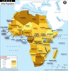 Population Map Africa Jackenjuul