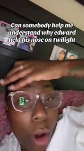 ¿Por qué Edward se tapa la nariz en Twilight?