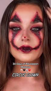 Circus Clown Halloween Makeup Tutorial