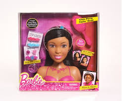 Black Barbie Head Styling Doll Pin On Black Dolls