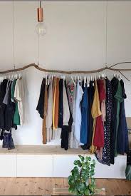 How to hang up your clothes on a drying rack inside and still have space to move! 30 Best Closet Organizing Ideas How To Organize A Small Closet