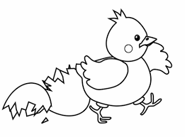 Kostenlose Malvorlage Ostern Kuken Und Eierschalen Zum Ausmalen