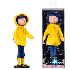 Libro coraline y la puerta secreta : Coraline Chubasquero De La Puerta Secreta Figuras De Accion De Juguete Muneco Regalo De Navidad Figuras De Accion Aliexpress