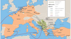 A map of europe in 1950 made by turkishmapping. Balkan Gangs Are Now Leading Global Smugglers Report Balkan Insight