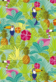 Birds Blooms Magazine Telephone Number Two Can Play Gift Wrap Is Perfect For Summer Printed On Embossed Paper And Availabe In 4 Widths Pineapple Art Prints Embossed Paper