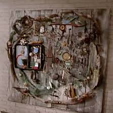 from man of the house collage of things collected from the beach love this idea tradition beach wall collage man of the house driftwood art