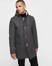 Manteau Duffle Coat Drap De Laine Chevignon