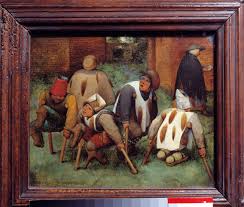 The Beggars. Painting by Pieter Bruegel ...
