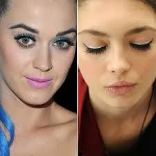 Fotos: Grifes e famosas investem no delineado duplo para dar cor à  maquiagem