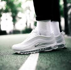 Nike Air Max 97 Og Triple White Wolf Grey 921826 101 Nike Fashion Shoes Nike Air Max 97 Nike Air Max
