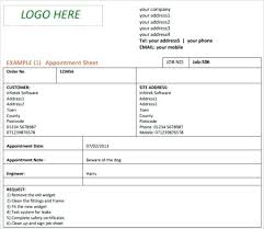 Job Card Template Sample Doc Sheet Templates Free Word Excel ...