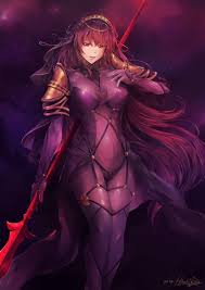 Fate/Grand Order, Scathach ( Fate/Grand Order ), long hair, bodysuit HD  wallpaper | Wallpaper Flare